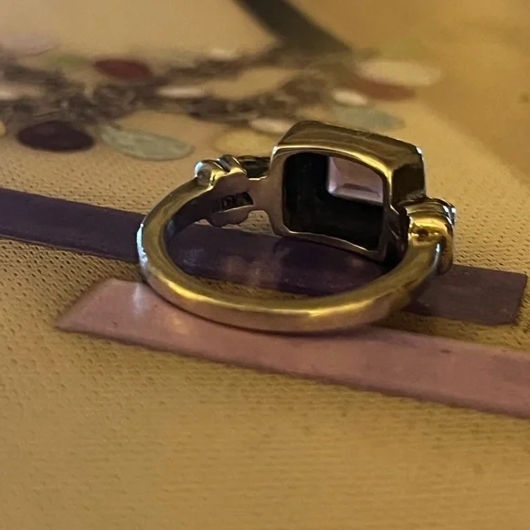 Silpada Sterling Silver and Faceted Amethyst
Ring - Picture 7 of 14